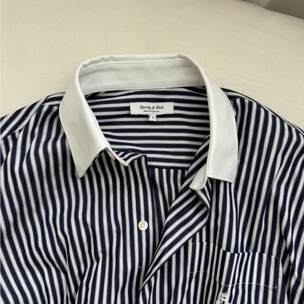 SPORTY & RICH BUTTON UP - Picture 3 of 3